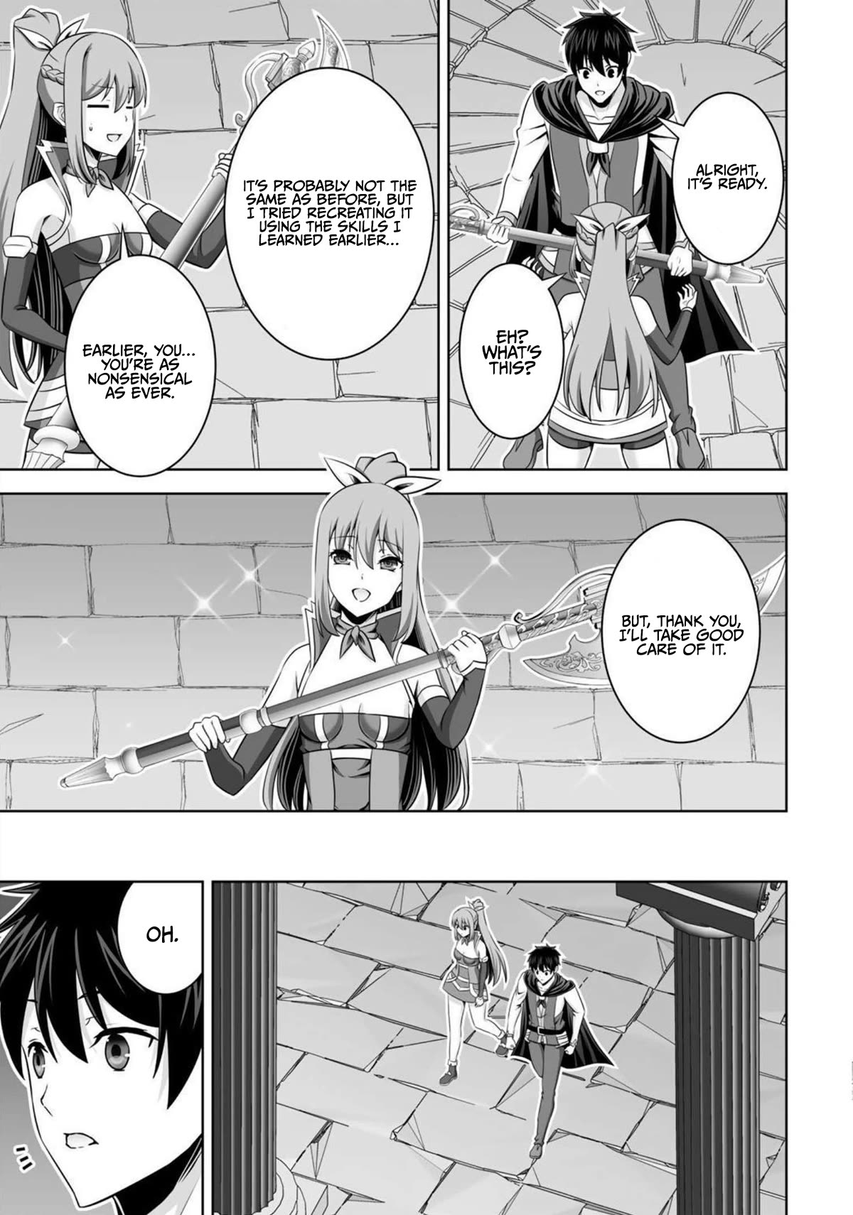 Kami no Techigai de Shindara Zumi de Isekai ni Hourikomare Mashita chapter 33 page 22