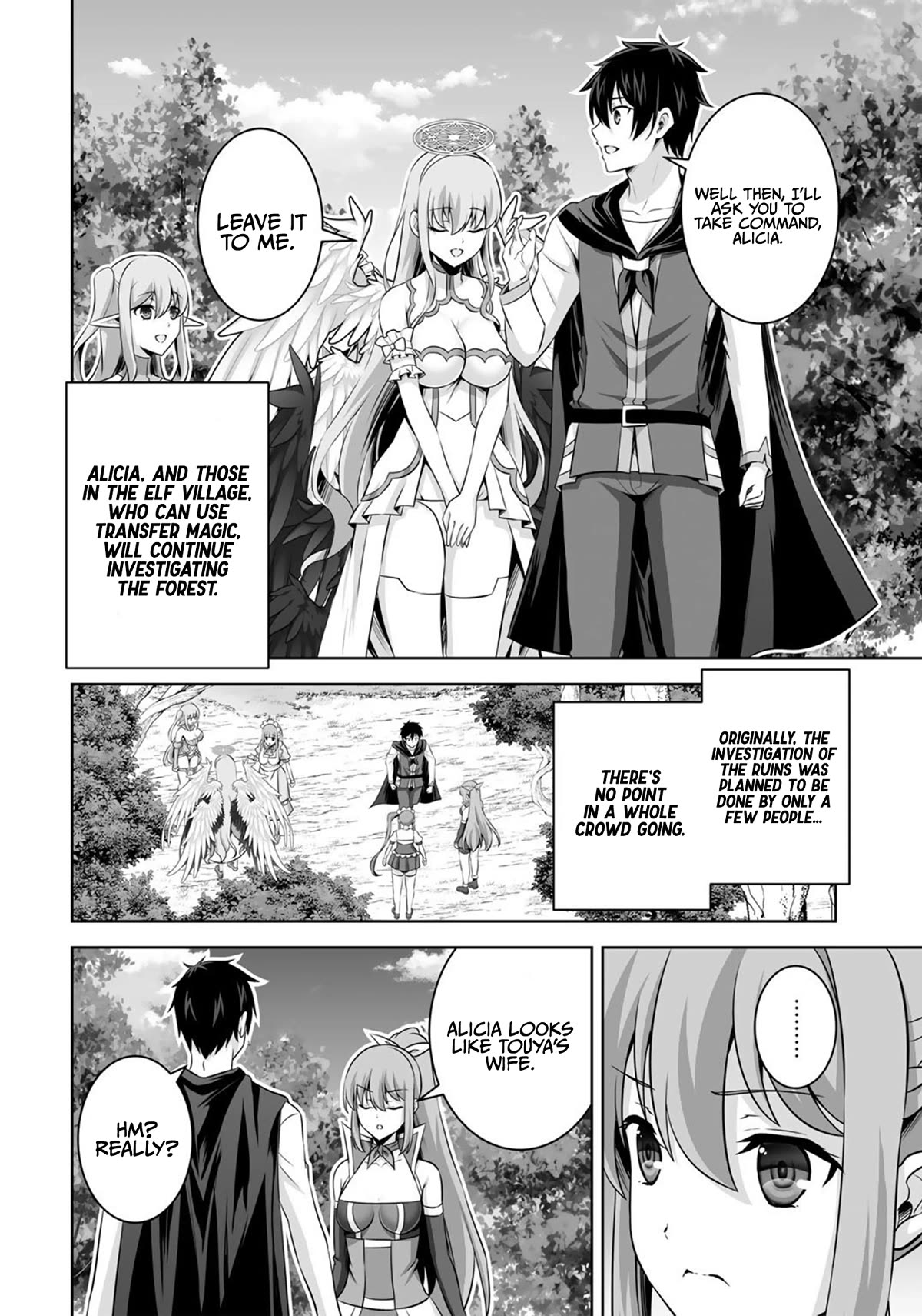 Kami no Techigai de Shindara Zumi de Isekai ni Hourikomare Mashita chapter 33 page 3