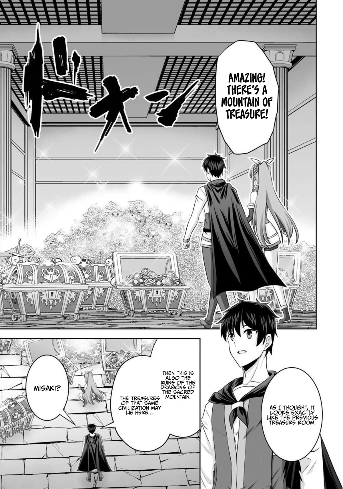 Kami no Techigai de Shindara Zumi de Isekai ni Hourikomare Mashita chapter 33 page 36