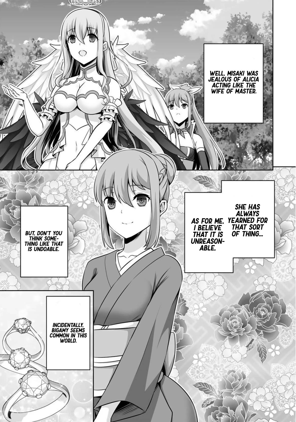 Kami no Techigai de Shindara Zumi de Isekai ni Hourikomare Mashita chapter 33 page 8