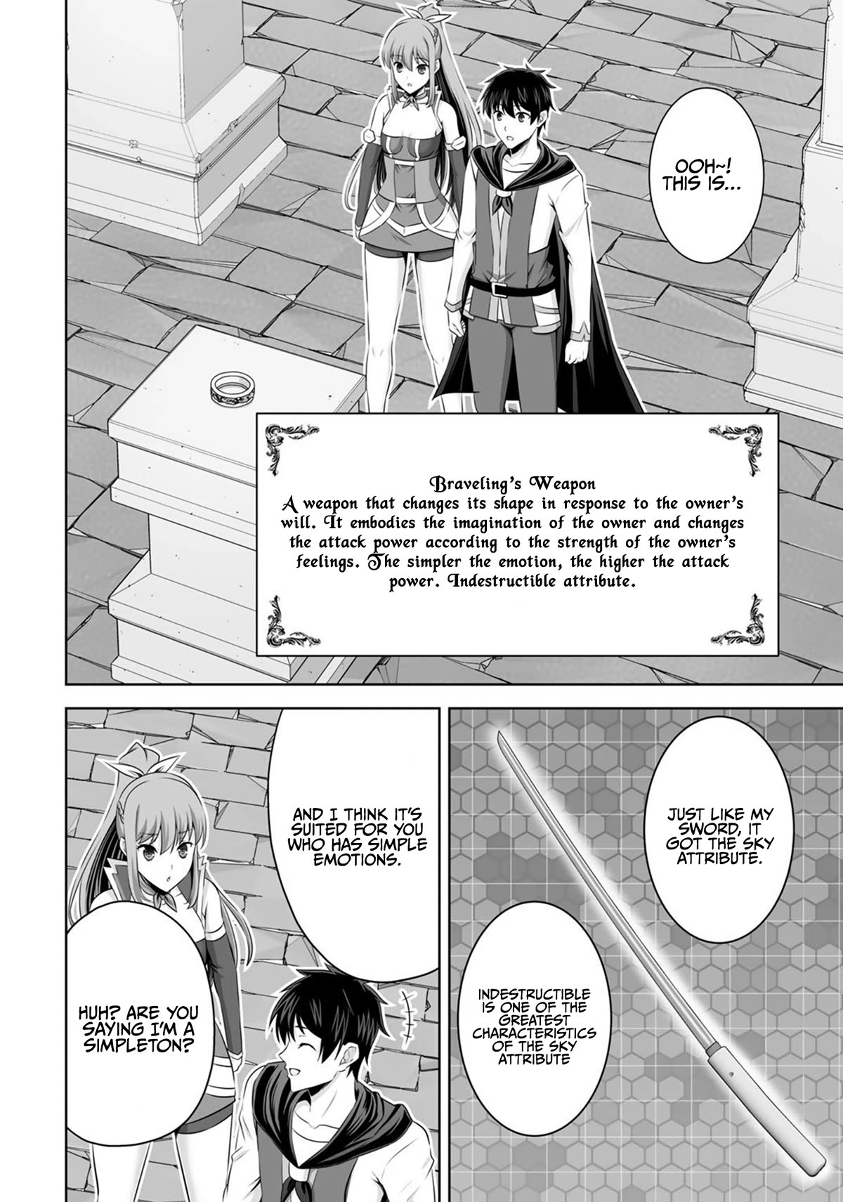 Kami no Techigai de Shindara Zumi de Isekai ni Hourikomare Mashita chapter 34 page 3