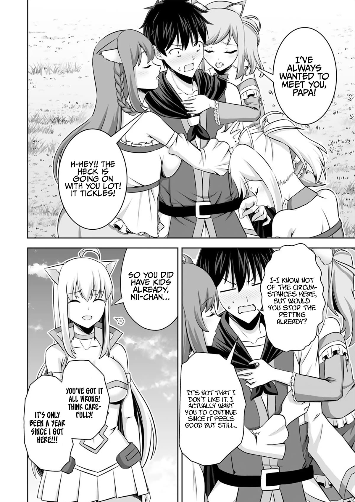Kami no Techigai de Shindara Zumi de Isekai ni Hourikomare Mashita chapter 35 page 11