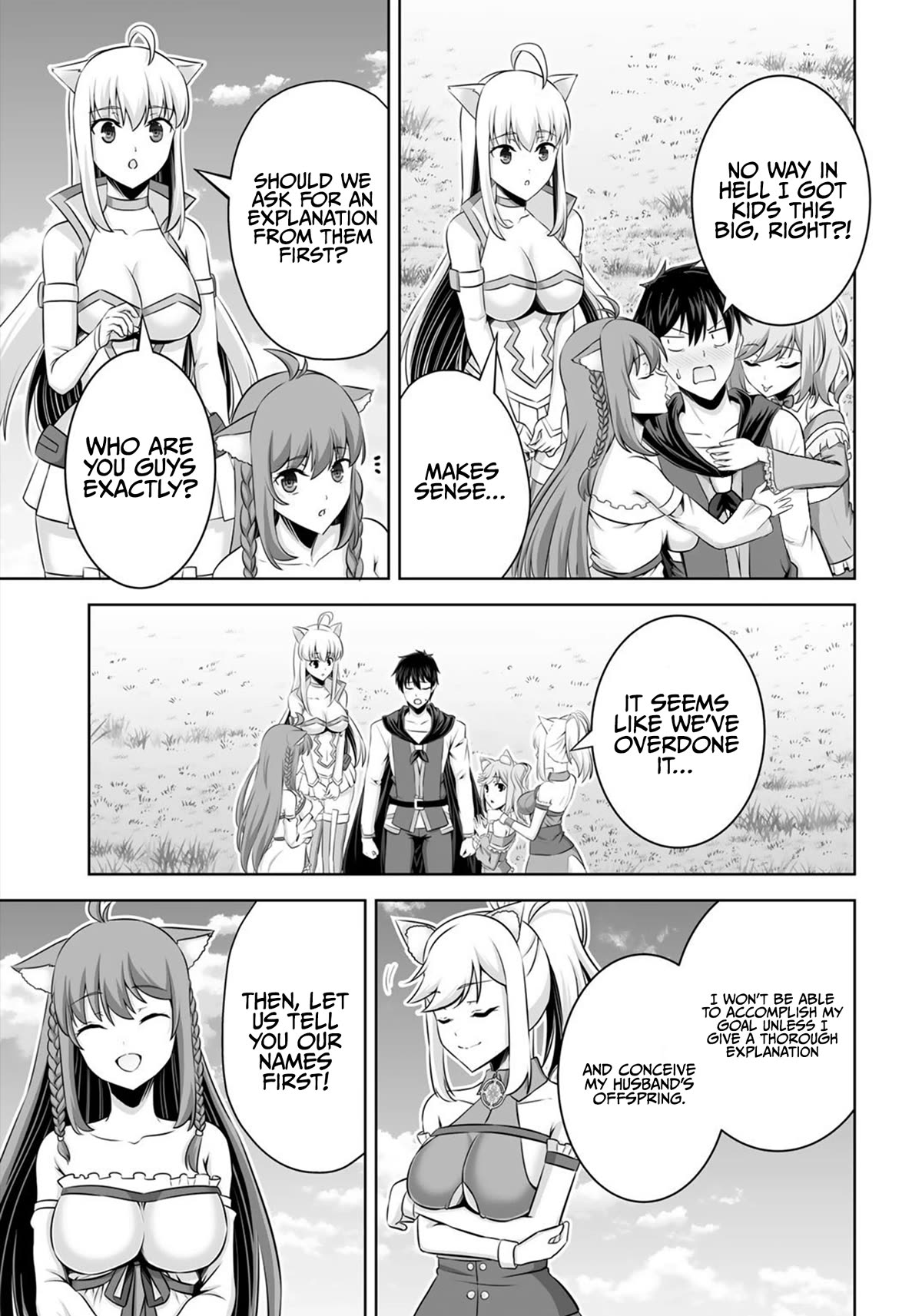 Kami no Techigai de Shindara Zumi de Isekai ni Hourikomare Mashita chapter 35 page 12