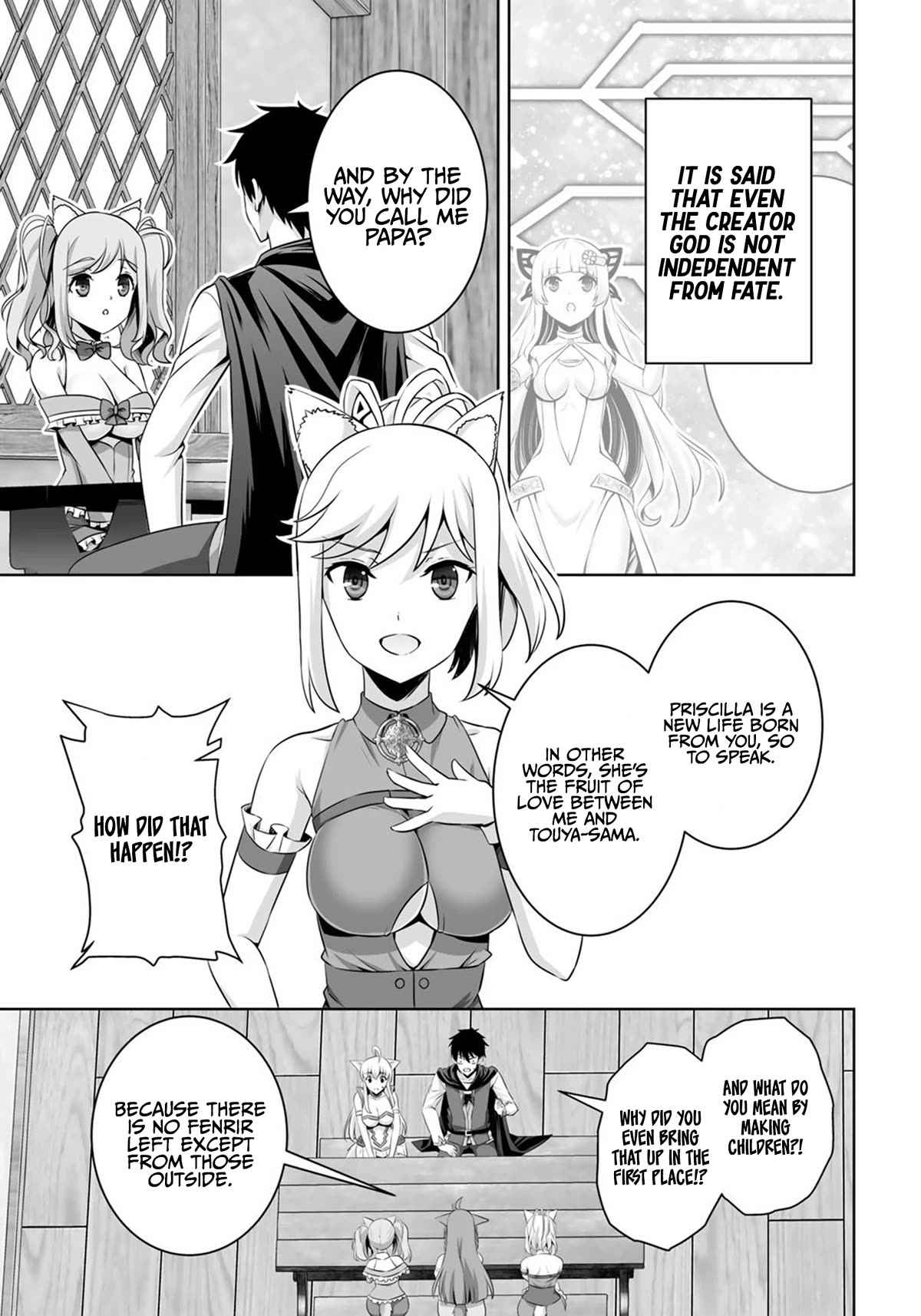 Kami no Techigai de Shindara Zumi de Isekai ni Hourikomare Mashita chapter 35 page 24