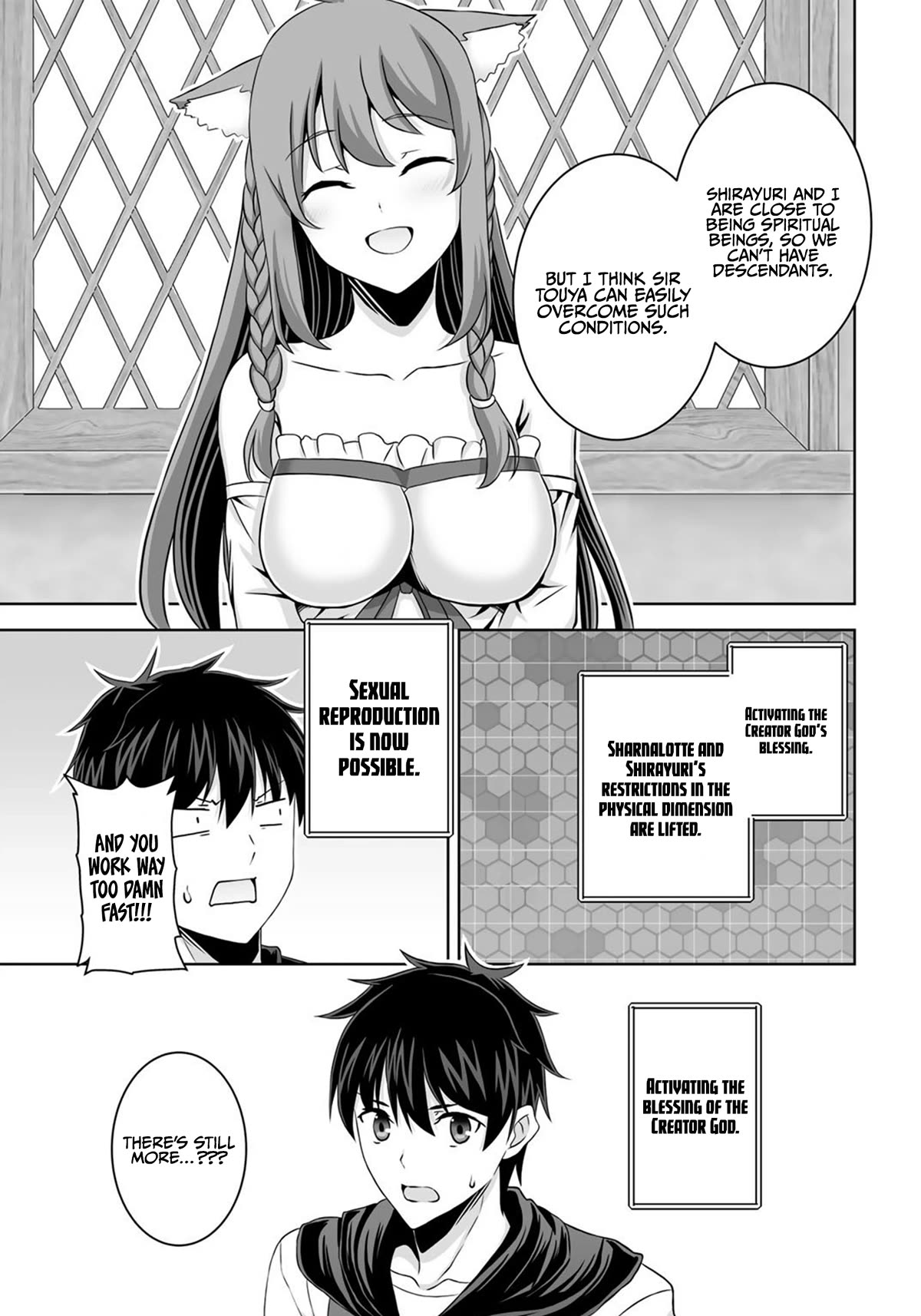 Kami no Techigai de Shindara Zumi de Isekai ni Hourikomare Mashita chapter 35 page 26