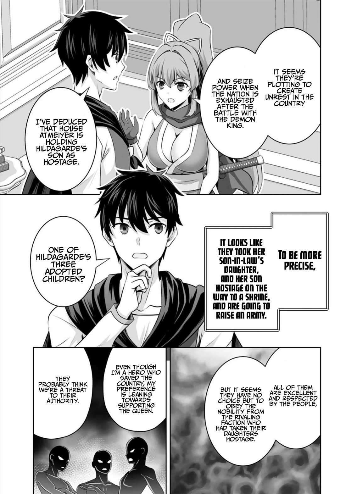 Kami no Techigai de Shindara Zumi de Isekai ni Hourikomare Mashita chapter 36 page 30