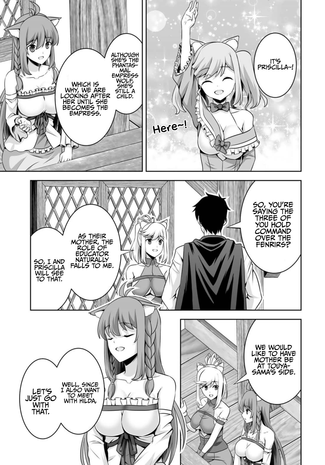 Kami no Techigai de Shindara Zumi de Isekai ni Hourikomare Mashita chapter 36 page 4