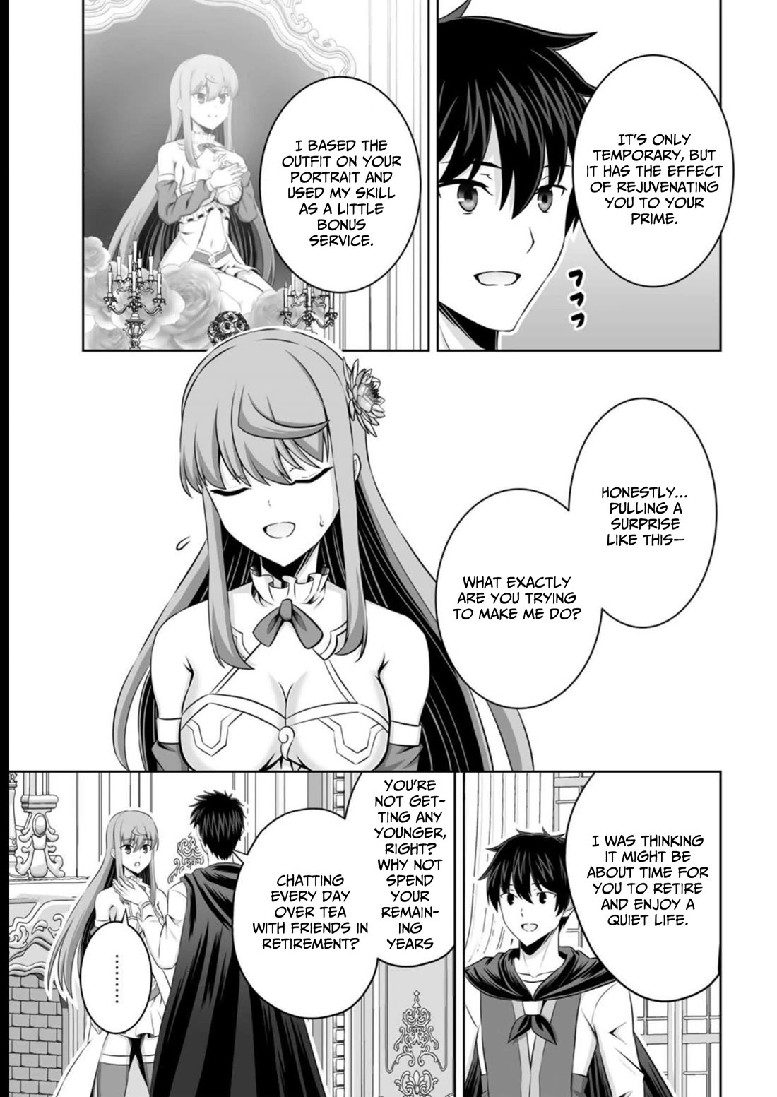 Kami no Techigai de Shindara Zumi de Isekai ni Hourikomare Mashita chapter 38 page 10