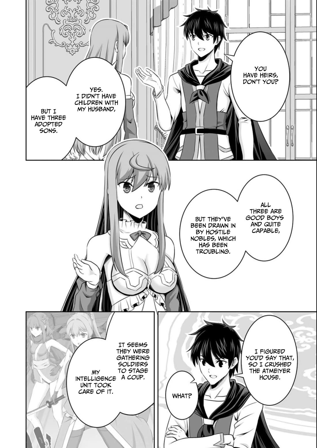 Kami no Techigai de Shindara Zumi de Isekai ni Hourikomare Mashita chapter 38 page 11