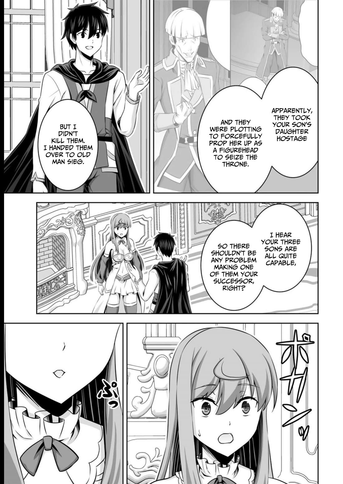 Kami no Techigai de Shindara Zumi de Isekai ni Hourikomare Mashita chapter 38 page 12