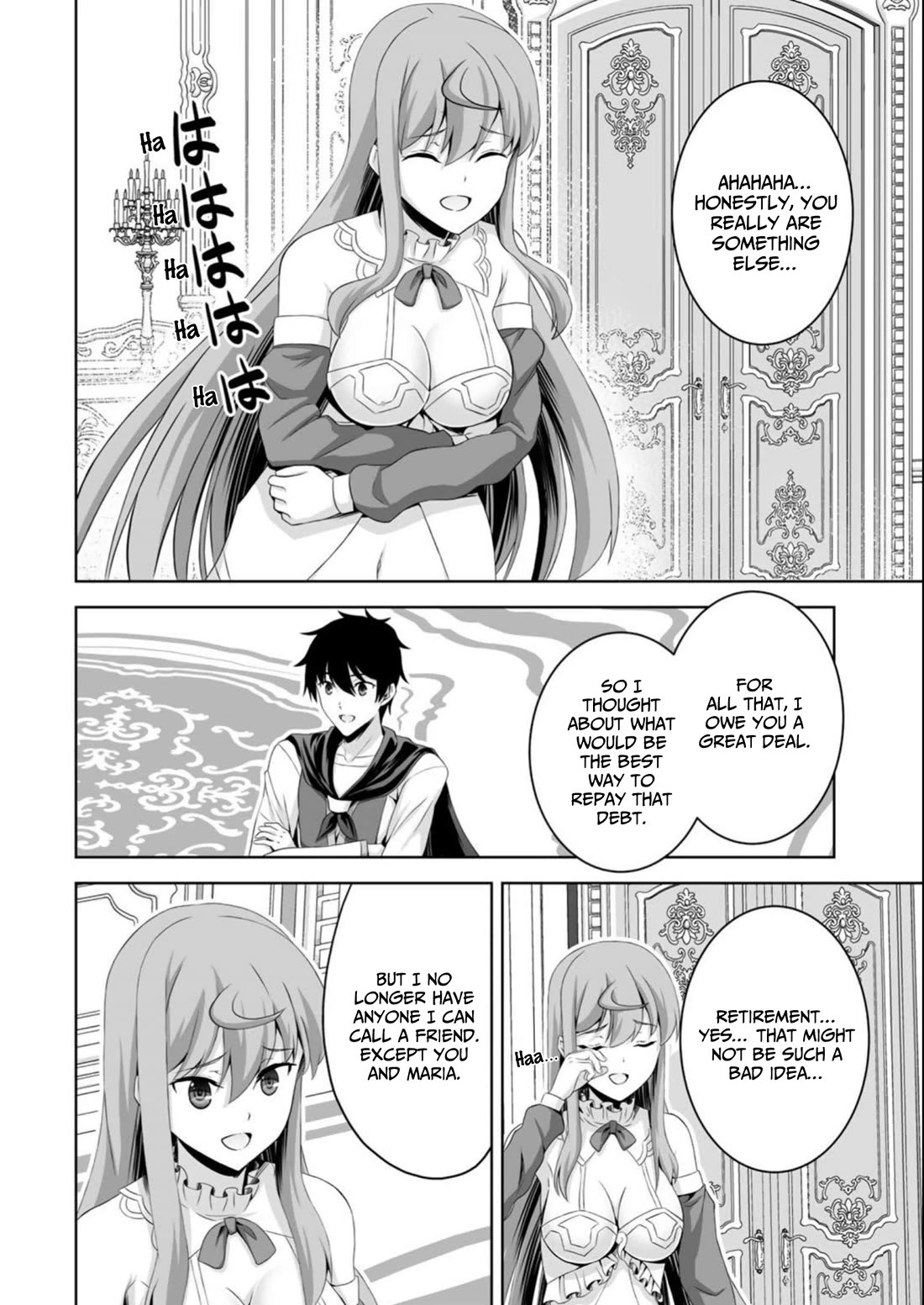 Kami no Techigai de Shindara Zumi de Isekai ni Hourikomare Mashita chapter 38 page 13