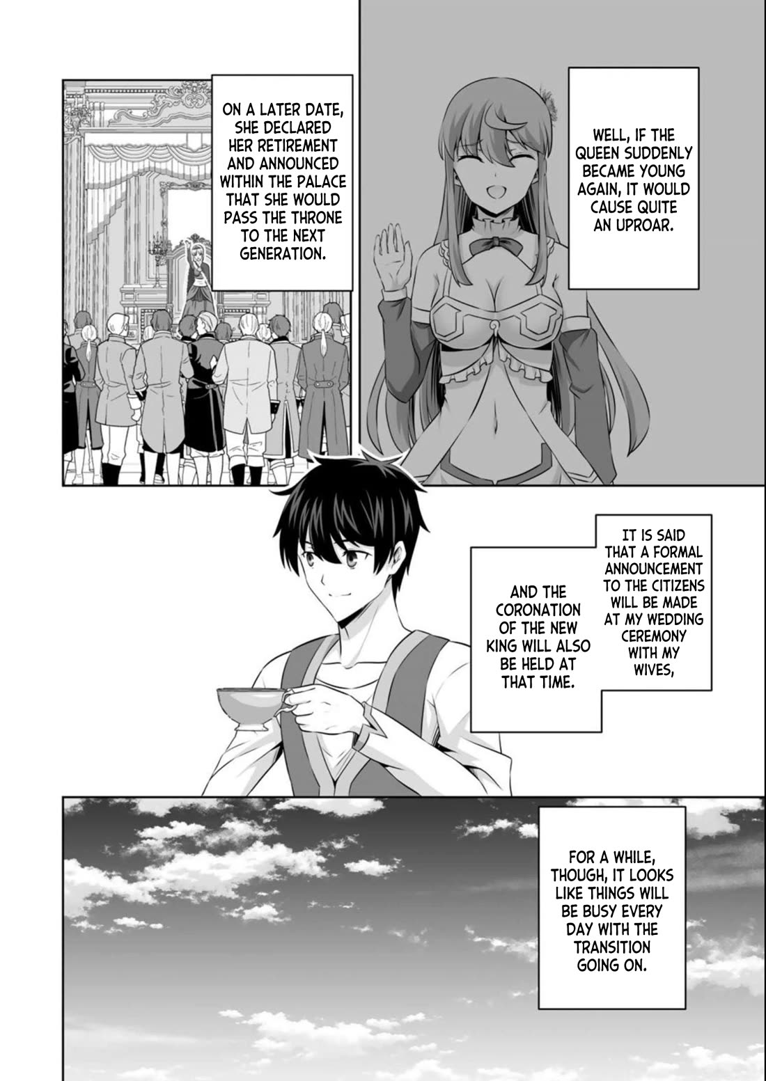 Kami no Techigai de Shindara Zumi de Isekai ni Hourikomare Mashita chapter 38 page 32