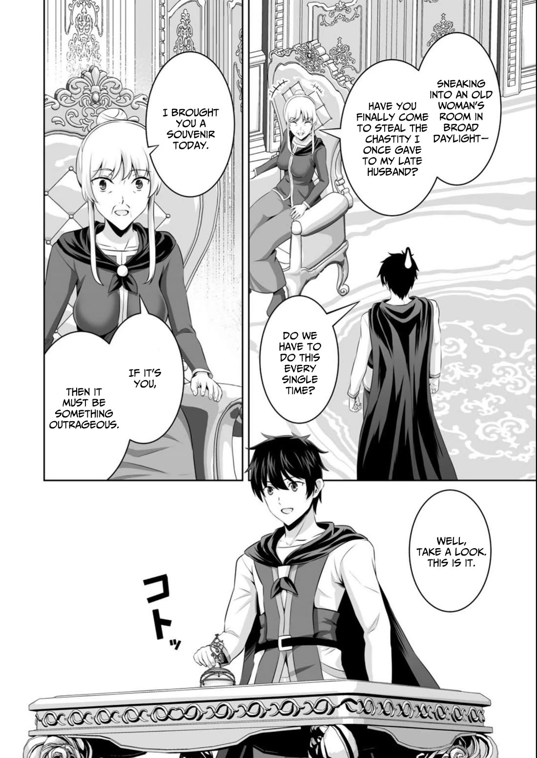 Kami no Techigai de Shindara Zumi de Isekai ni Hourikomare Mashita chapter 38 page 5