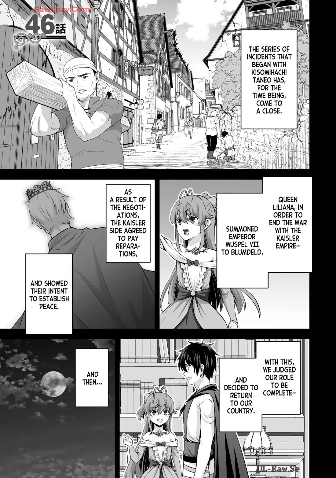 Kami no Techigai de Shindara Zumi de Isekai ni Hourikomare Mashita chapter 46 page 2