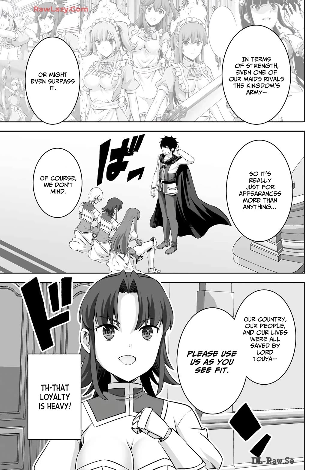 Kami no Techigai de Shindara Zumi de Isekai ni Hourikomare Mashita chapter 47 page 10