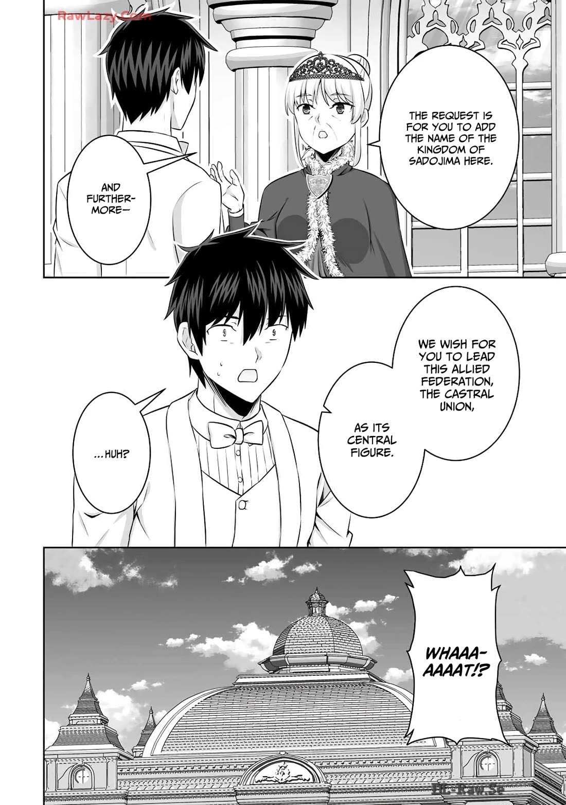 Kami no Techigai de Shindara Zumi de Isekai ni Hourikomare Mashita chapter 47 page 34
