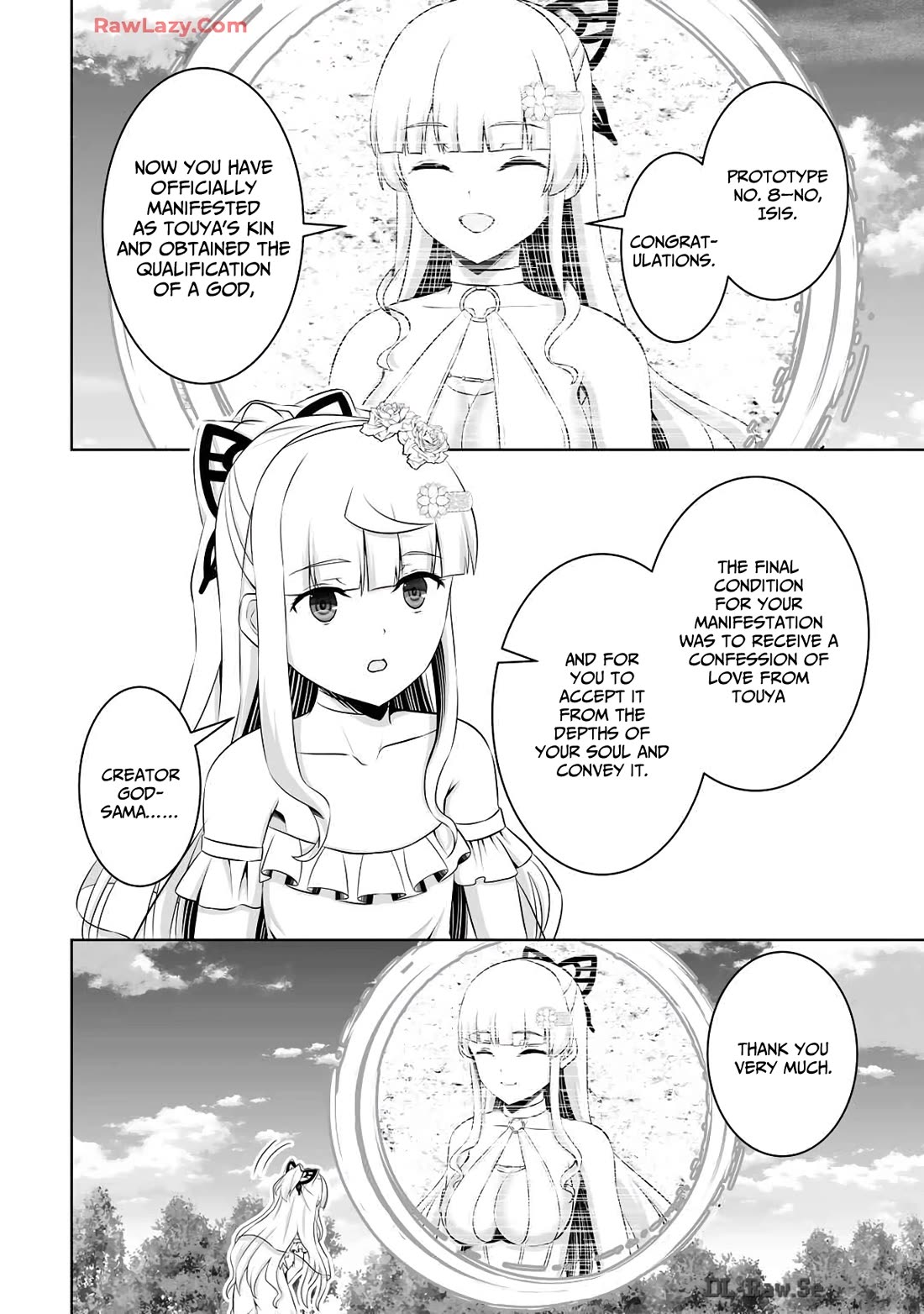 Kami no Techigai de Shindara Zumi de Isekai ni Hourikomare Mashita chapter 48 page 24