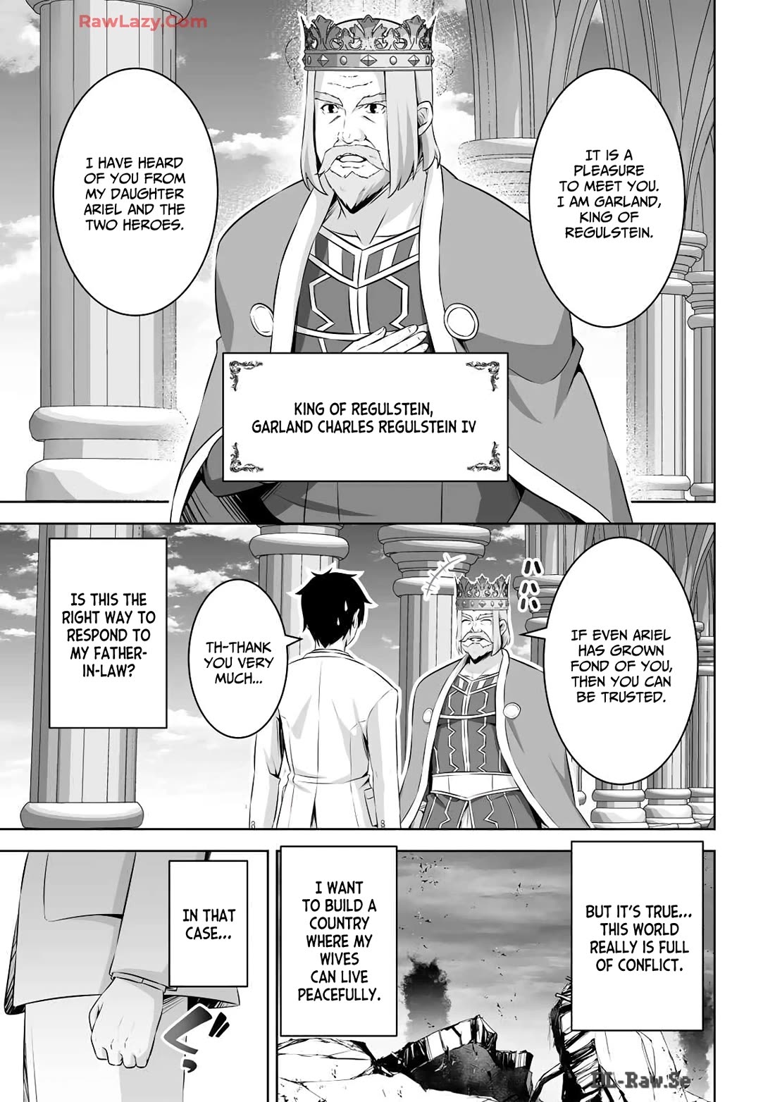Kami no Techigai de Shindara Zumi de Isekai ni Hourikomare Mashita chapter 48 page 4