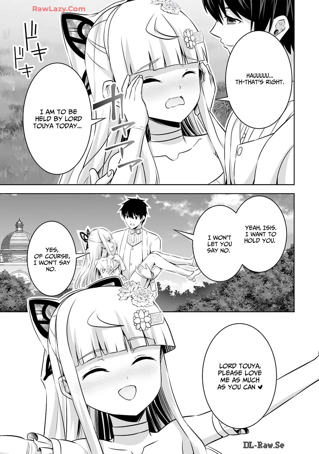 Kami no Techigai de Shindara Zumi de Isekai ni Hourikomare Mashita chapter 49 page 12