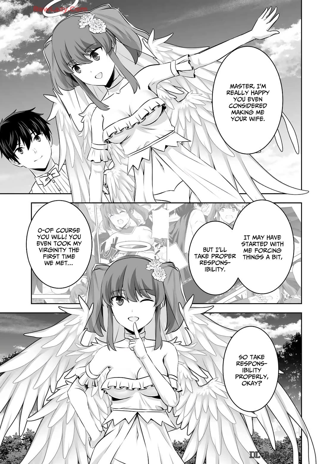 Kami no Techigai de Shindara Zumi de Isekai ni Hourikomare Mashita chapter 49 page 8