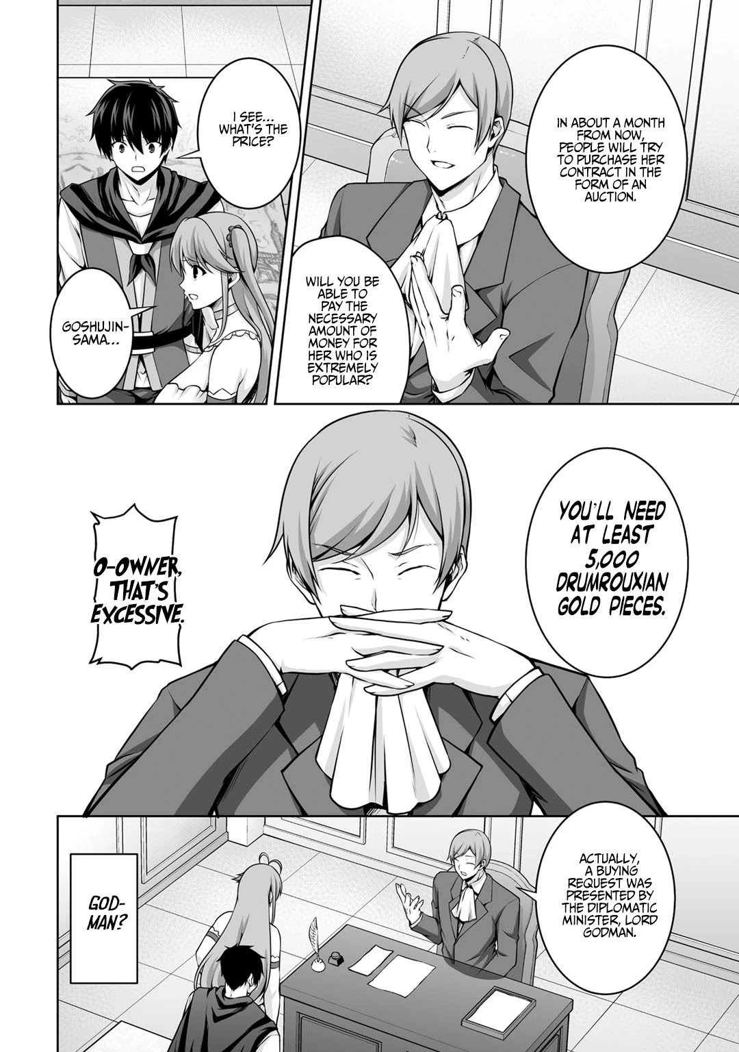 Kami no Techigai de Shindara Zumi de Isekai ni Hourikomare Mashita chapter 5 page 25