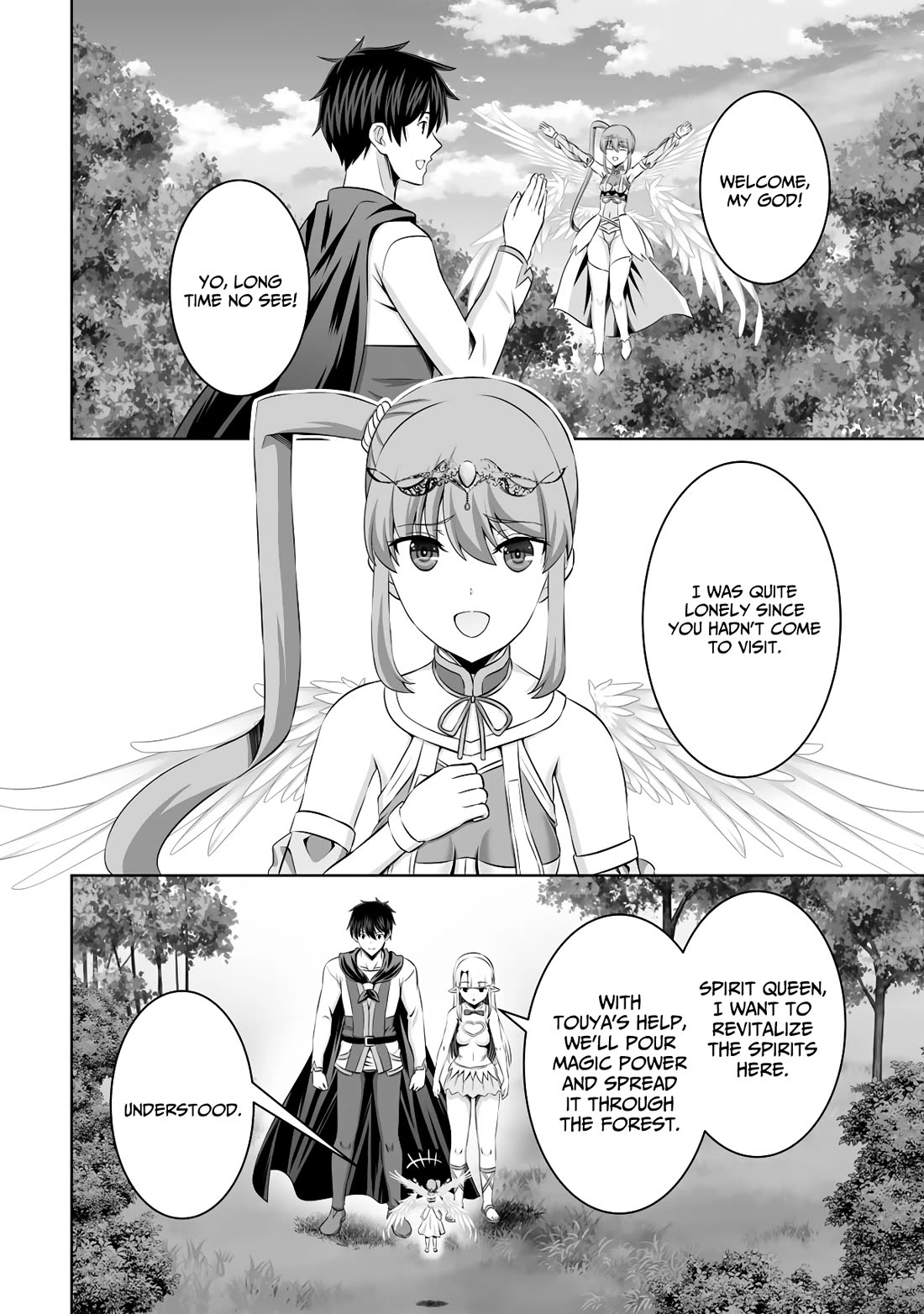 Kami no Techigai de Shindara Zumi de Isekai ni Hourikomare Mashita chapter 50 page 27