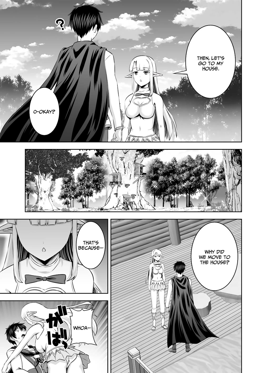 Kami no Techigai de Shindara Zumi de Isekai ni Hourikomare Mashita chapter 50 page 30