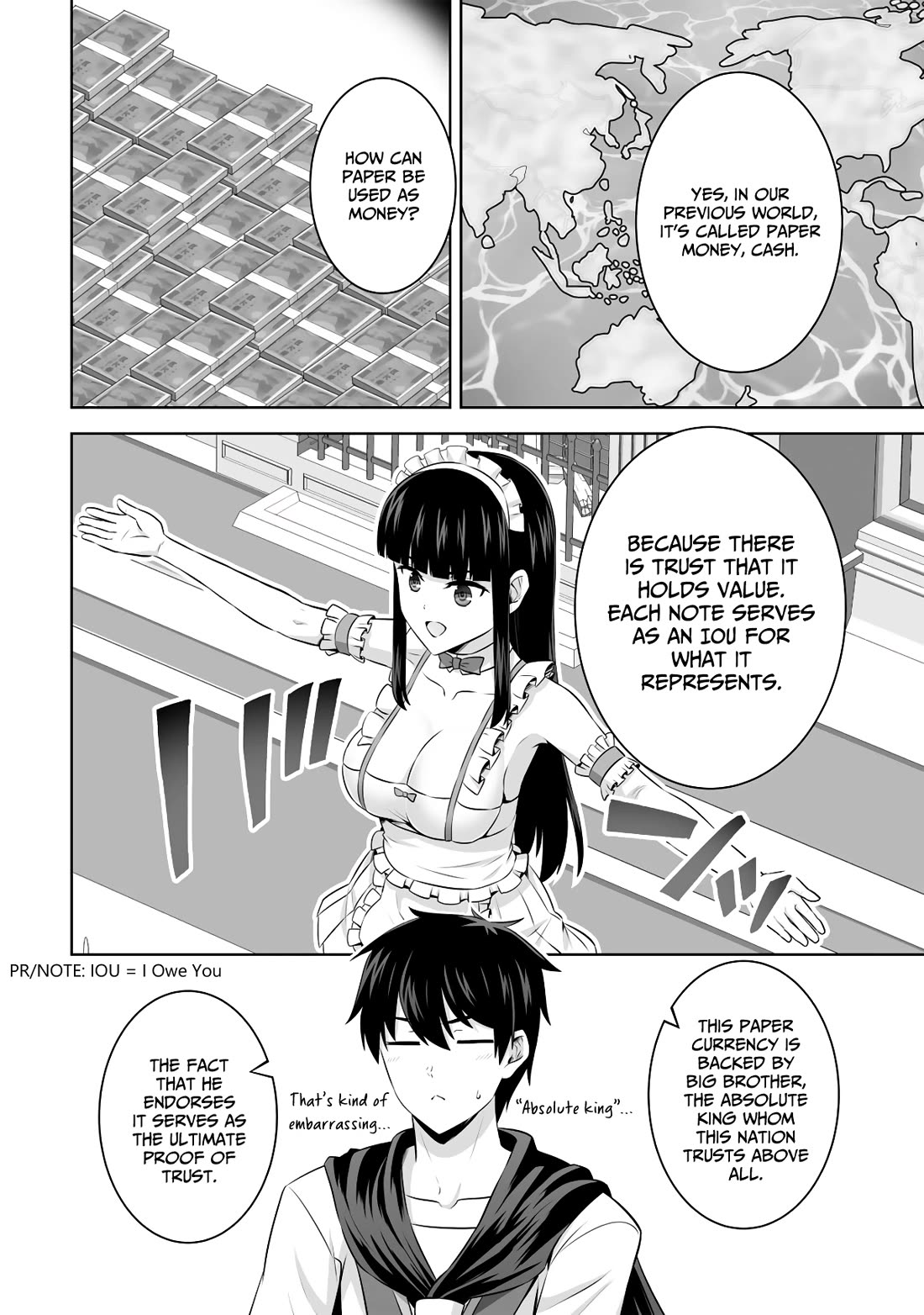 Kami no Techigai de Shindara Zumi de Isekai ni Hourikomare Mashita chapter 50 page 7
