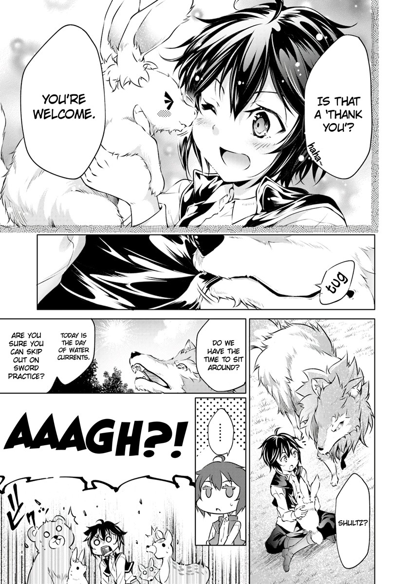 Kamigami ni Sodaterare Shimo no, Saikyou to Naru chapter 1.1 page 10