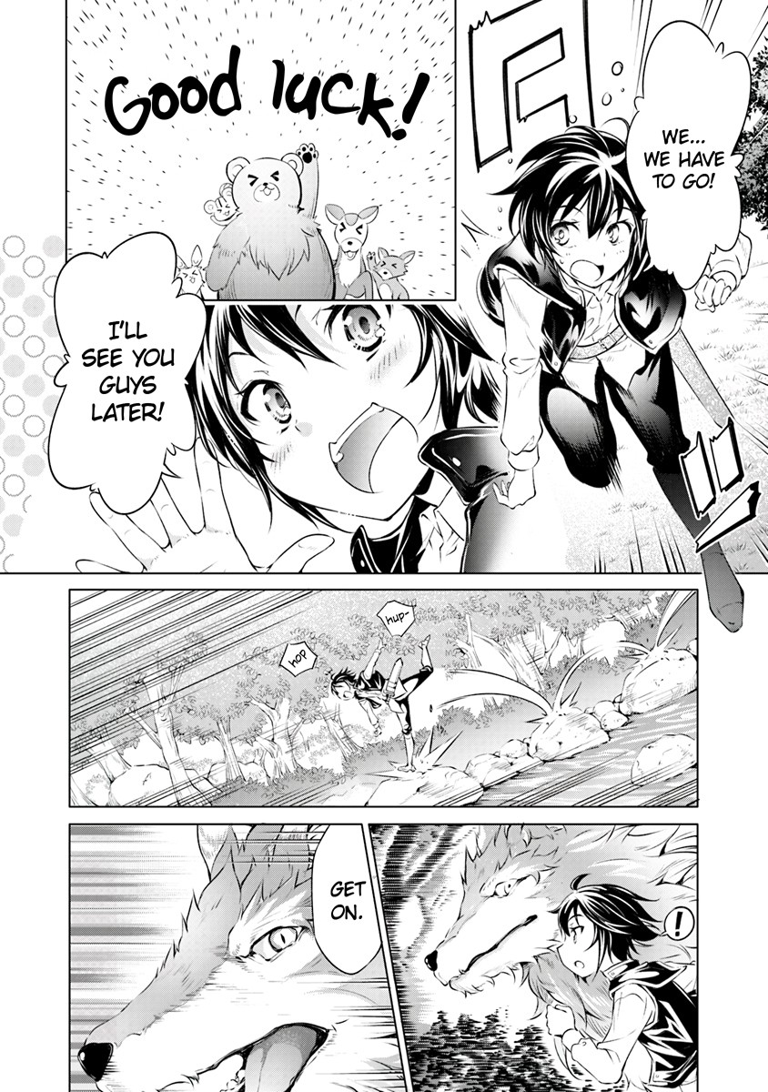 Kamigami ni Sodaterare Shimo no, Saikyou to Naru chapter 1.1 page 11