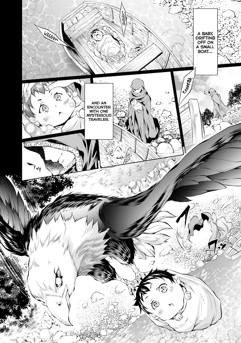 Kamigami ni Sodaterare Shimo no, Saikyou to Naru chapter 1.1 page 13