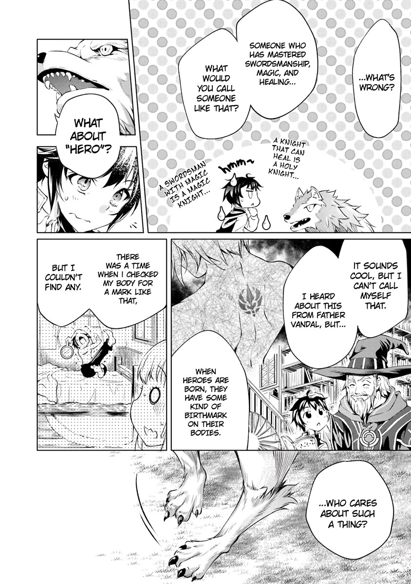 Kamigami ni Sodaterare Shimo no, Saikyou to Naru chapter 1.2 page 19