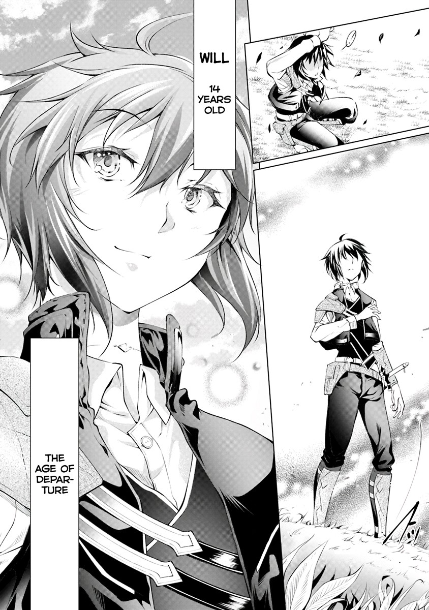 Kamigami ni Sodaterare Shimo no, Saikyou to Naru chapter 1.2 page 25