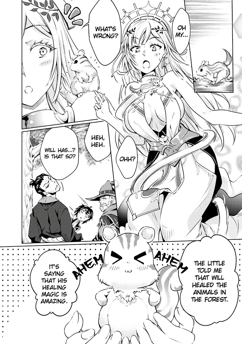 Kamigami ni Sodaterare Shimo no, Saikyou to Naru chapter 1.2 page 3