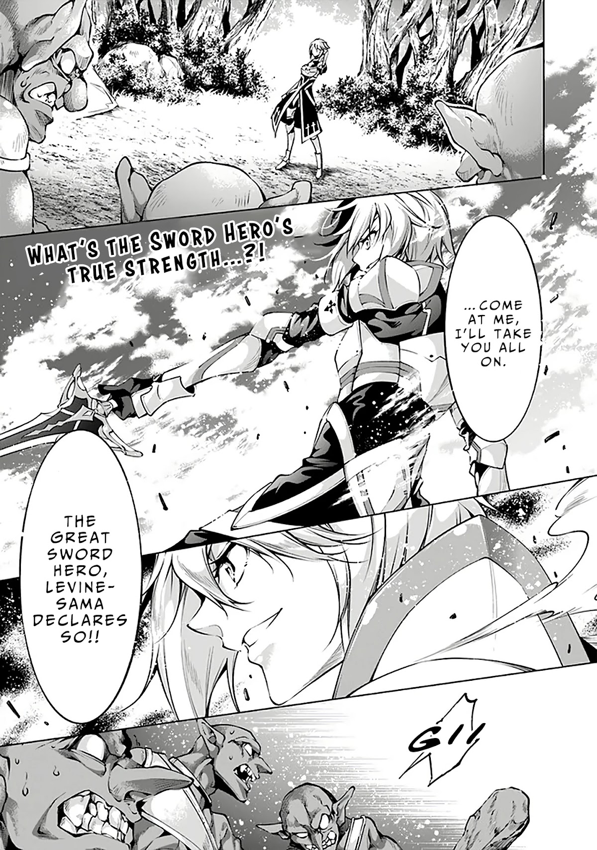 Kamigami ni Sodaterare Shimo no, Saikyou to Naru chapter 10.1 page 2