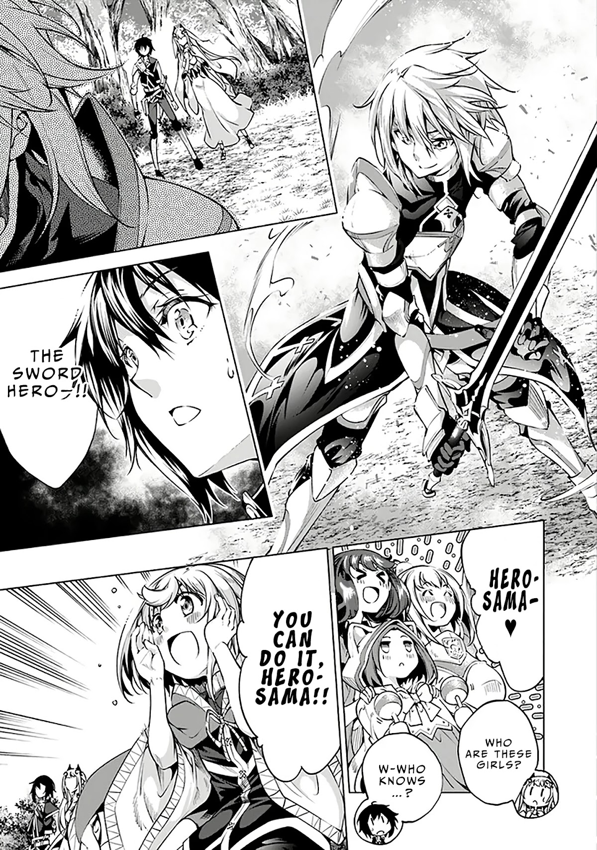 Kamigami ni Sodaterare Shimo no, Saikyou to Naru chapter 10.1 page 4