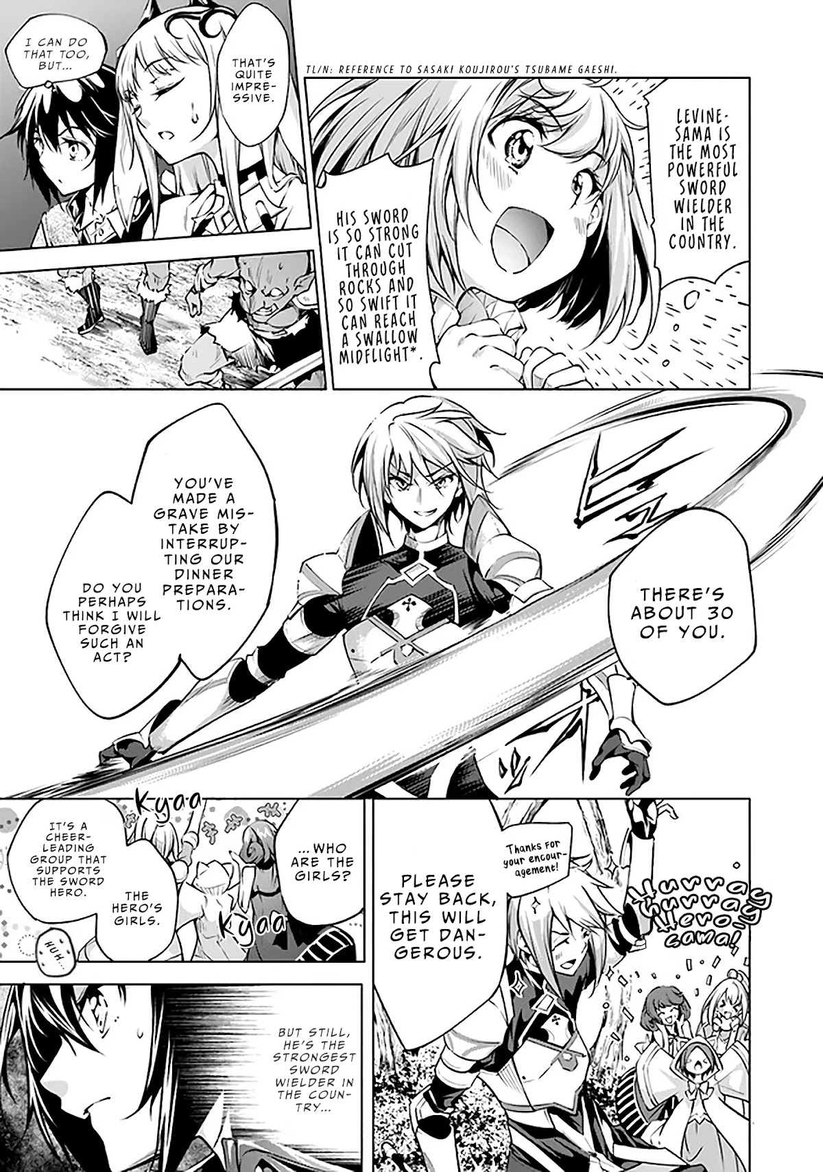 Kamigami ni Sodaterare Shimo no, Saikyou to Naru chapter 10.1 page 6