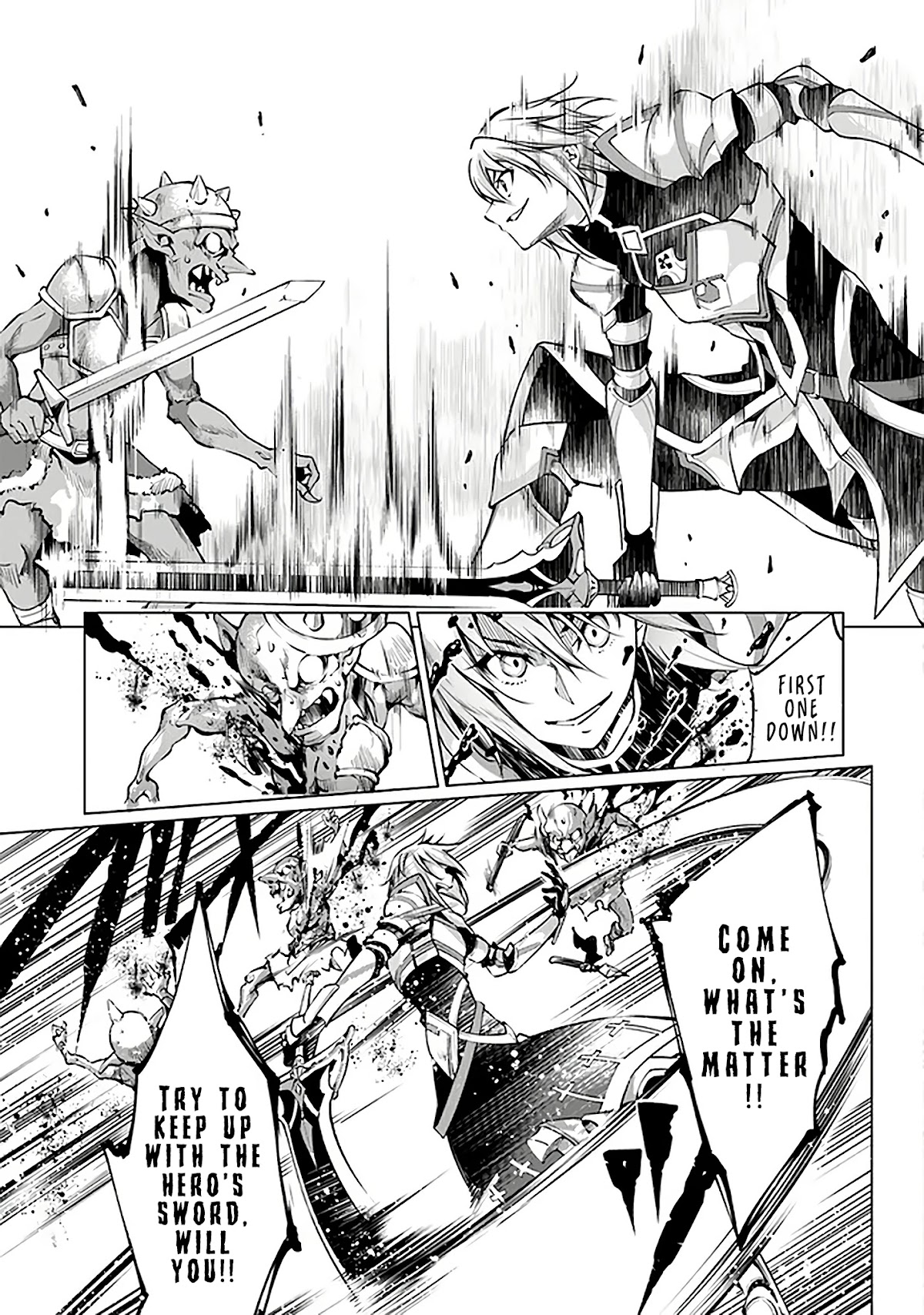 Kamigami ni Sodaterare Shimo no, Saikyou to Naru chapter 10.1 page 8