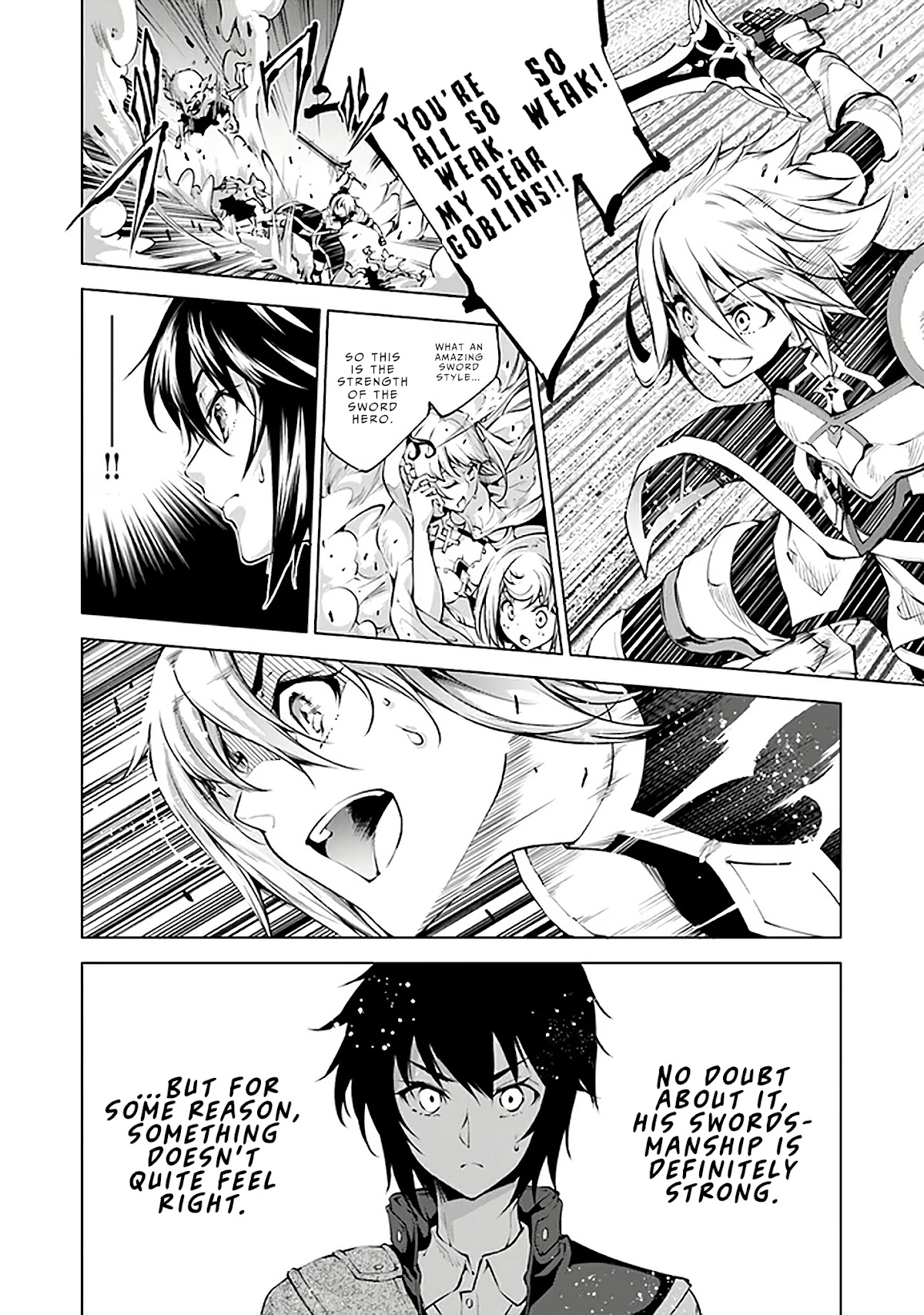 Kamigami ni Sodaterare Shimo no, Saikyou to Naru chapter 10.1 page 9