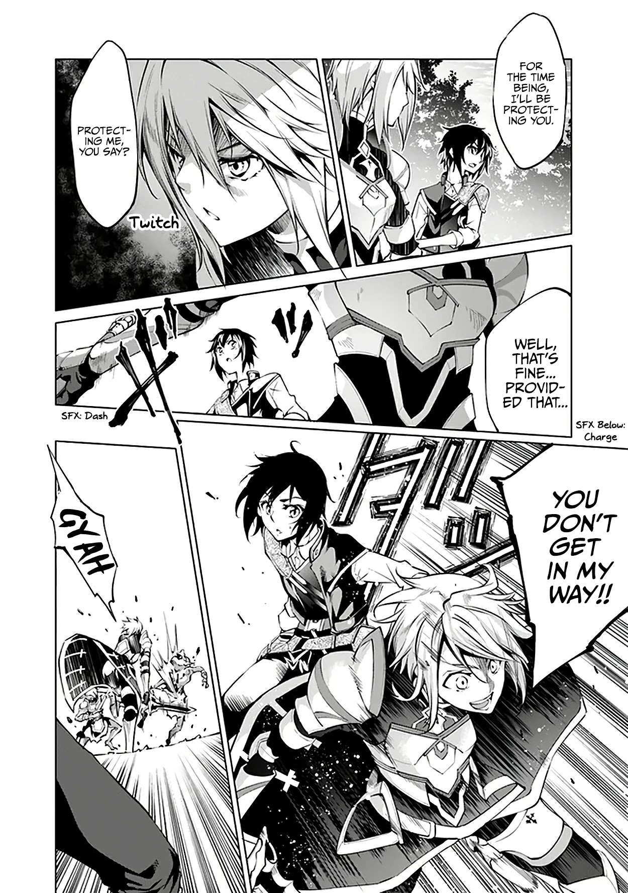 Kamigami ni Sodaterare Shimo no, Saikyou to Naru chapter 10.2 page 3