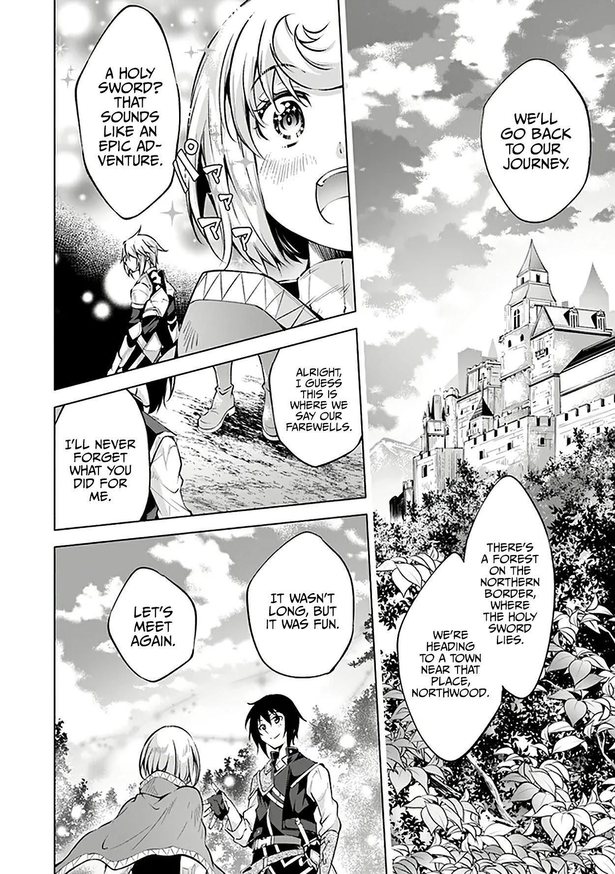 Kamigami ni Sodaterare Shimo no, Saikyou to Naru chapter 11 page 17