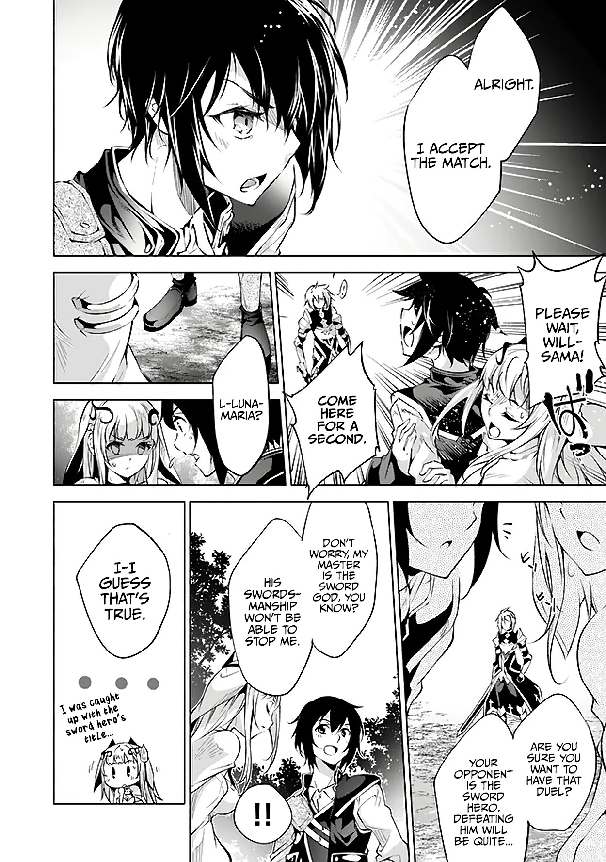 Kamigami ni Sodaterare Shimo no, Saikyou to Naru chapter 11 page 3