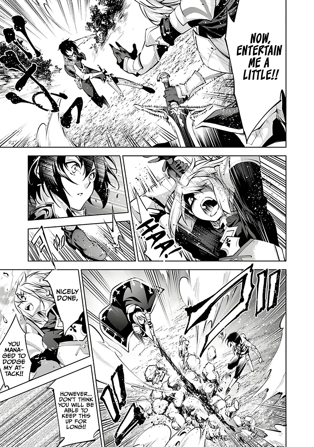 Kamigami ni Sodaterare Shimo no, Saikyou to Naru chapter 11 page 6