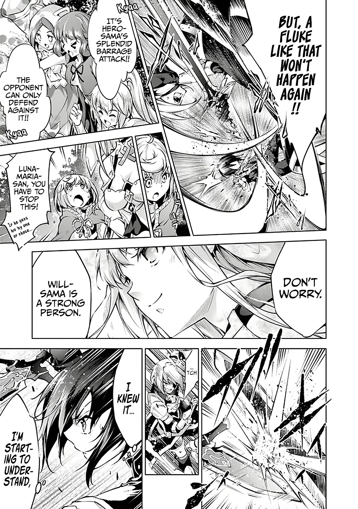 Kamigami ni Sodaterare Shimo no, Saikyou to Naru chapter 11 page 8