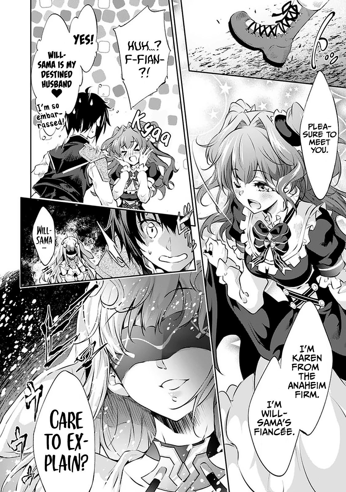 Kamigami ni Sodaterare Shimo no, Saikyou to Naru chapter 12 page 29