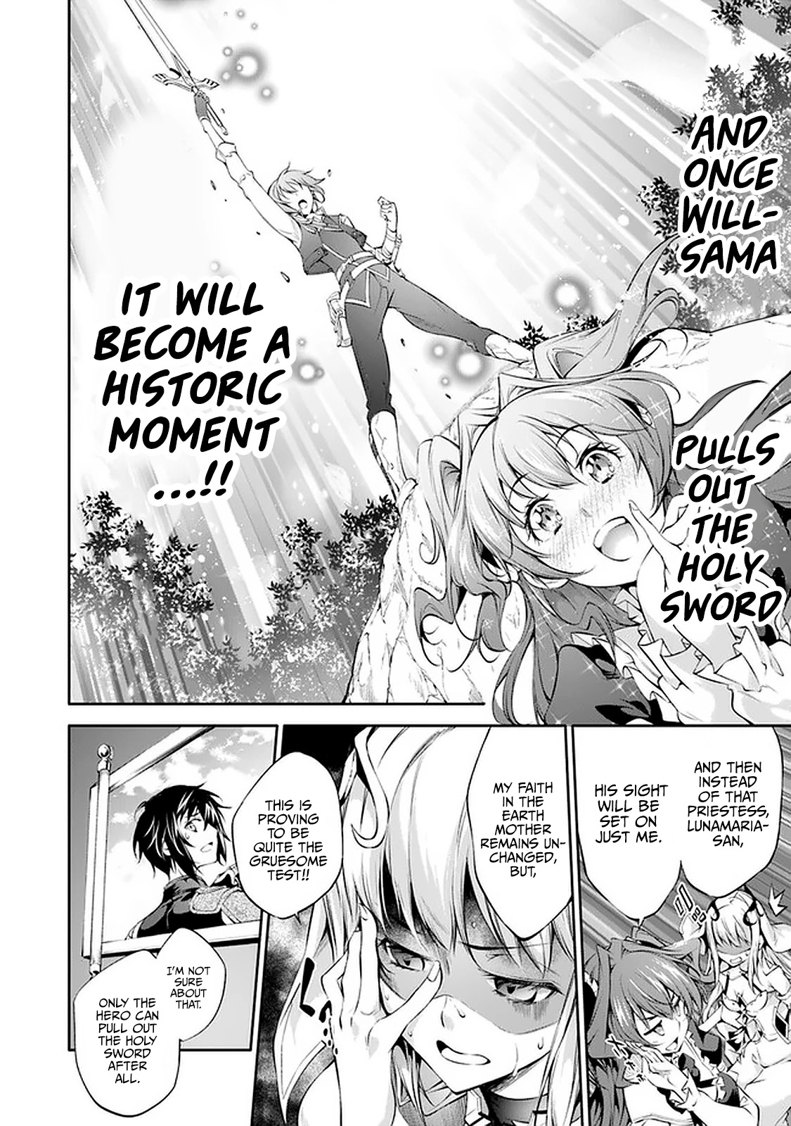 Kamigami ni Sodaterare Shimo no, Saikyou to Naru chapter 13 page 11