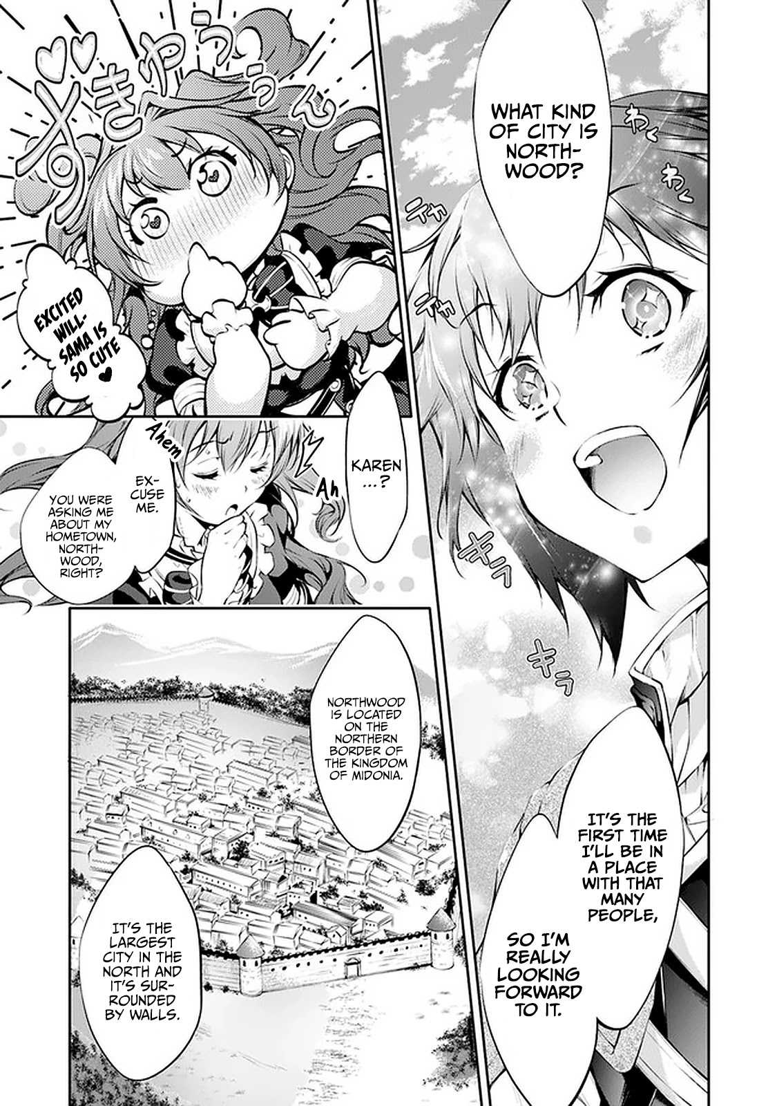 Kamigami ni Sodaterare Shimo no, Saikyou to Naru chapter 13 page 8