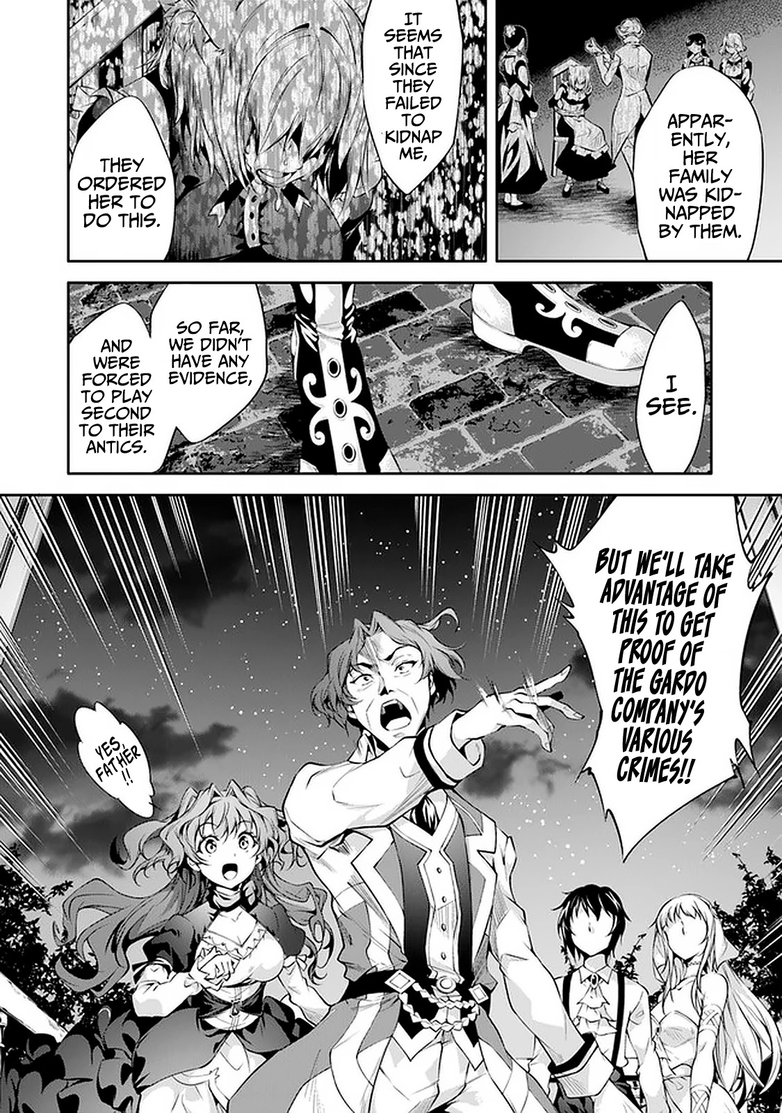 Kamigami ni Sodaterare Shimo no, Saikyou to Naru chapter 15 page 13