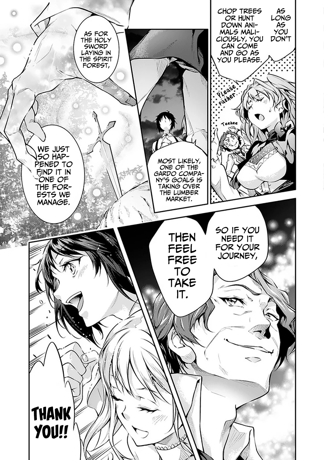 Kamigami ni Sodaterare Shimo no, Saikyou to Naru chapter 15 page 16