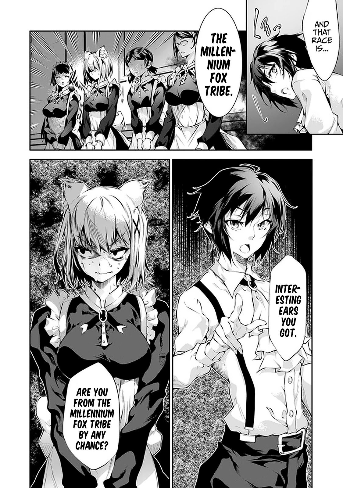 Kamigami ni Sodaterare Shimo no, Saikyou to Naru chapter 15 page 7